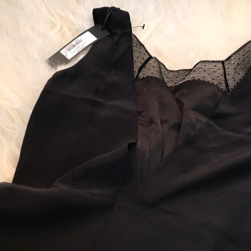 JENNI KAYNE Silk Square Neckline Top 1250 - Picture 3 of 7